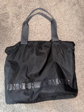 Under Armour Black Logo Tote Bag